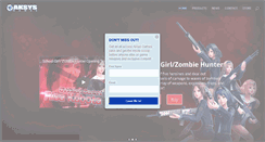 Desktop Screenshot of aksysgames.com
